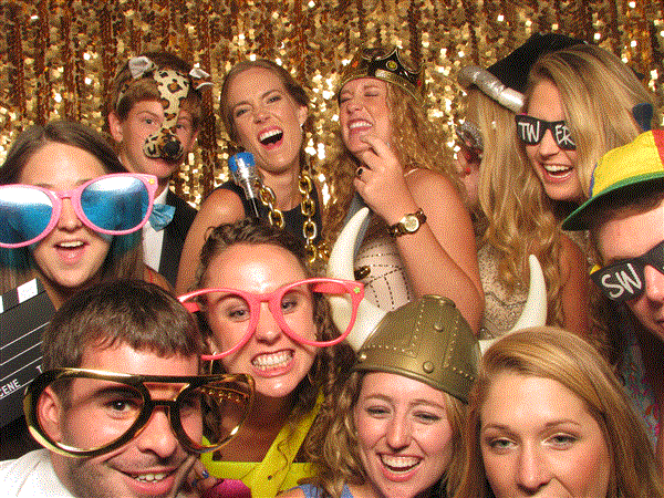 un jolie gif animé d'un photobooth