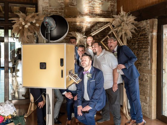 un mariage avec un rdv photobooth