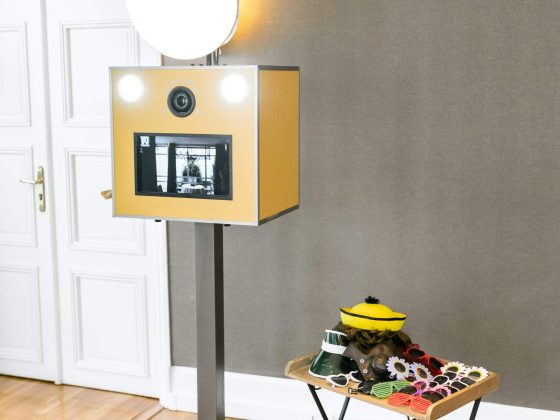 Une borne photo pour un événement d'entreprise